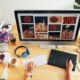 Choosing Photos For Magazine Page